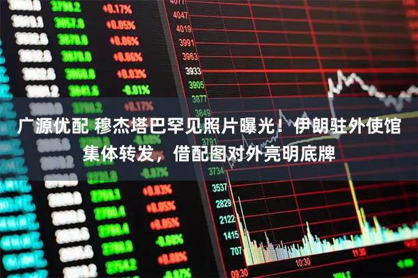 广源优配 穆杰塔巴罕见照片曝光！伊朗驻外使馆集体转发，借配图对外亮明底牌